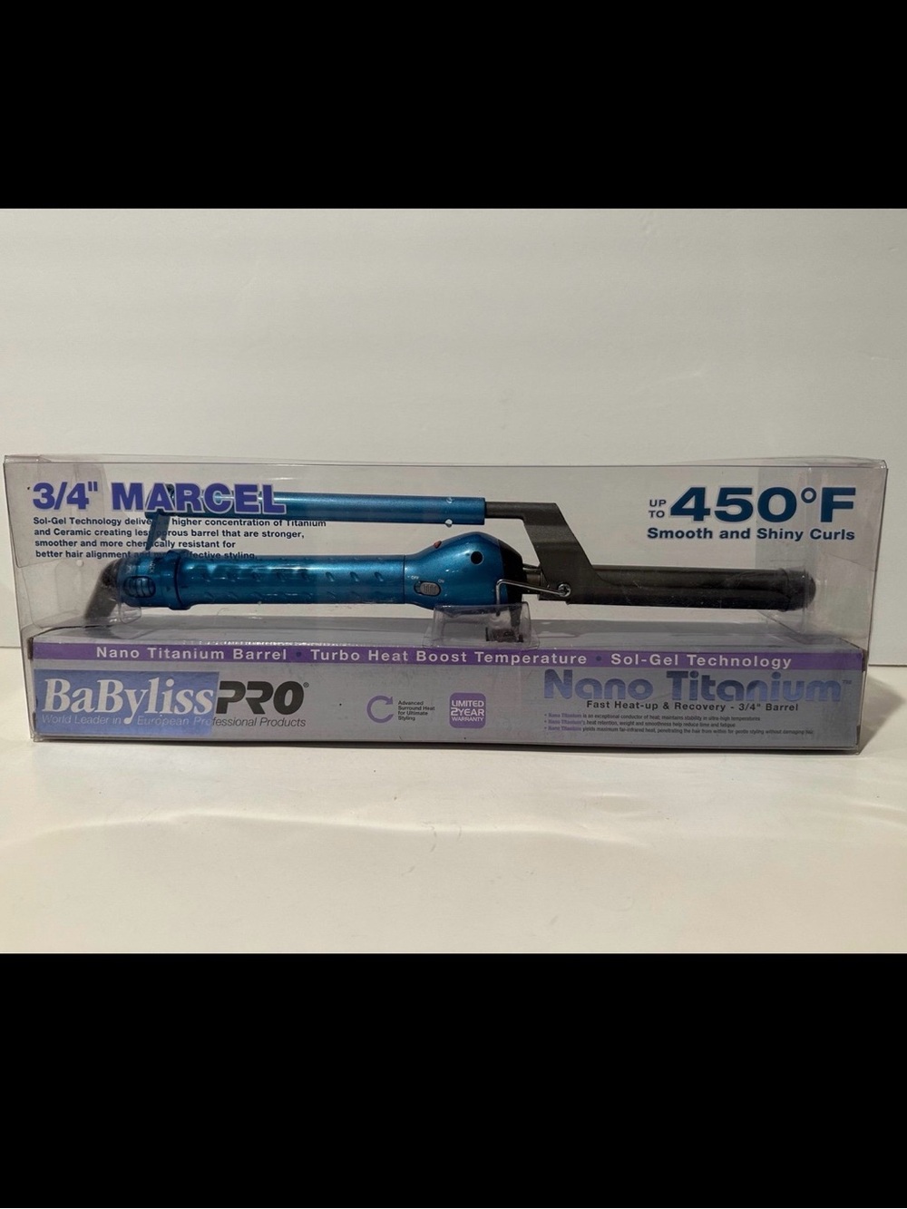 BaByliss 3/4" Marcel Curling Iron - Blue